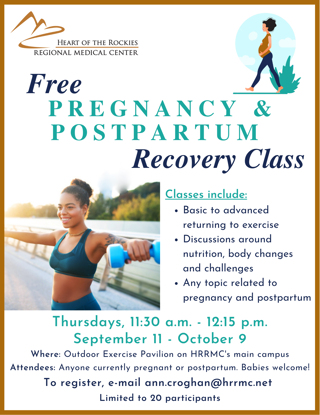 Pregnancy and Postpartum Recovery Class