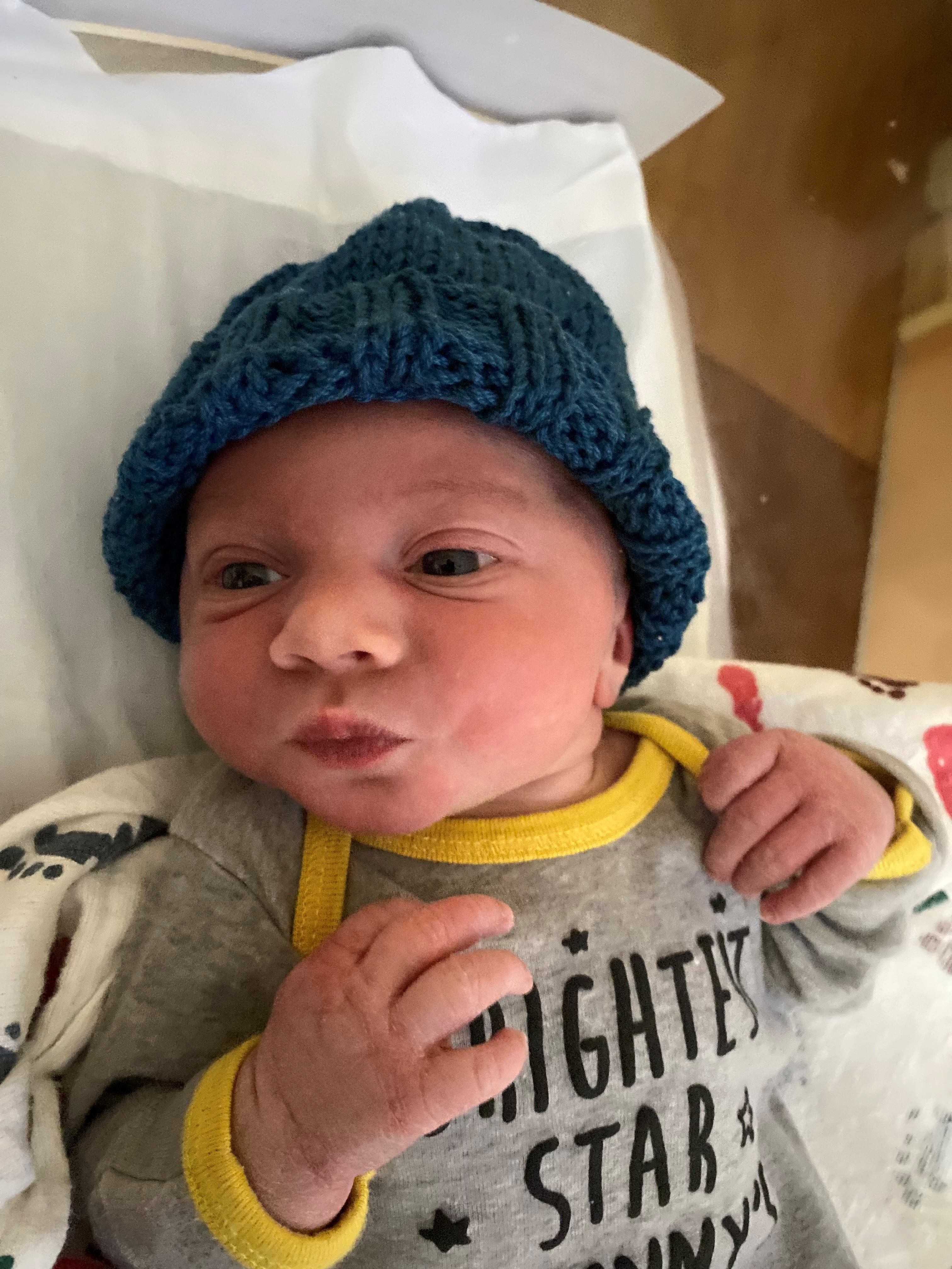 New Arrival:  Ebeniah James Atwell-Poland