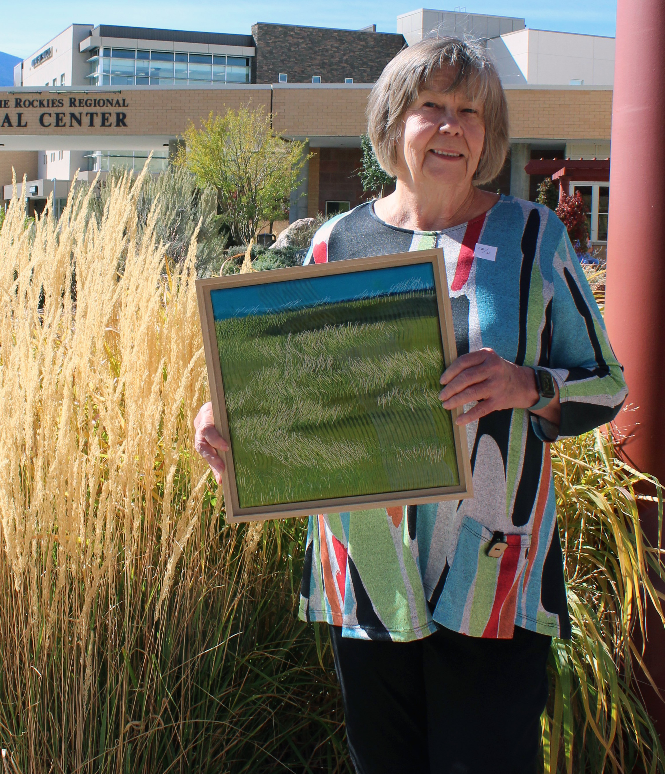 Textile artist Carolyn Nelson displays artwork at HRRMC