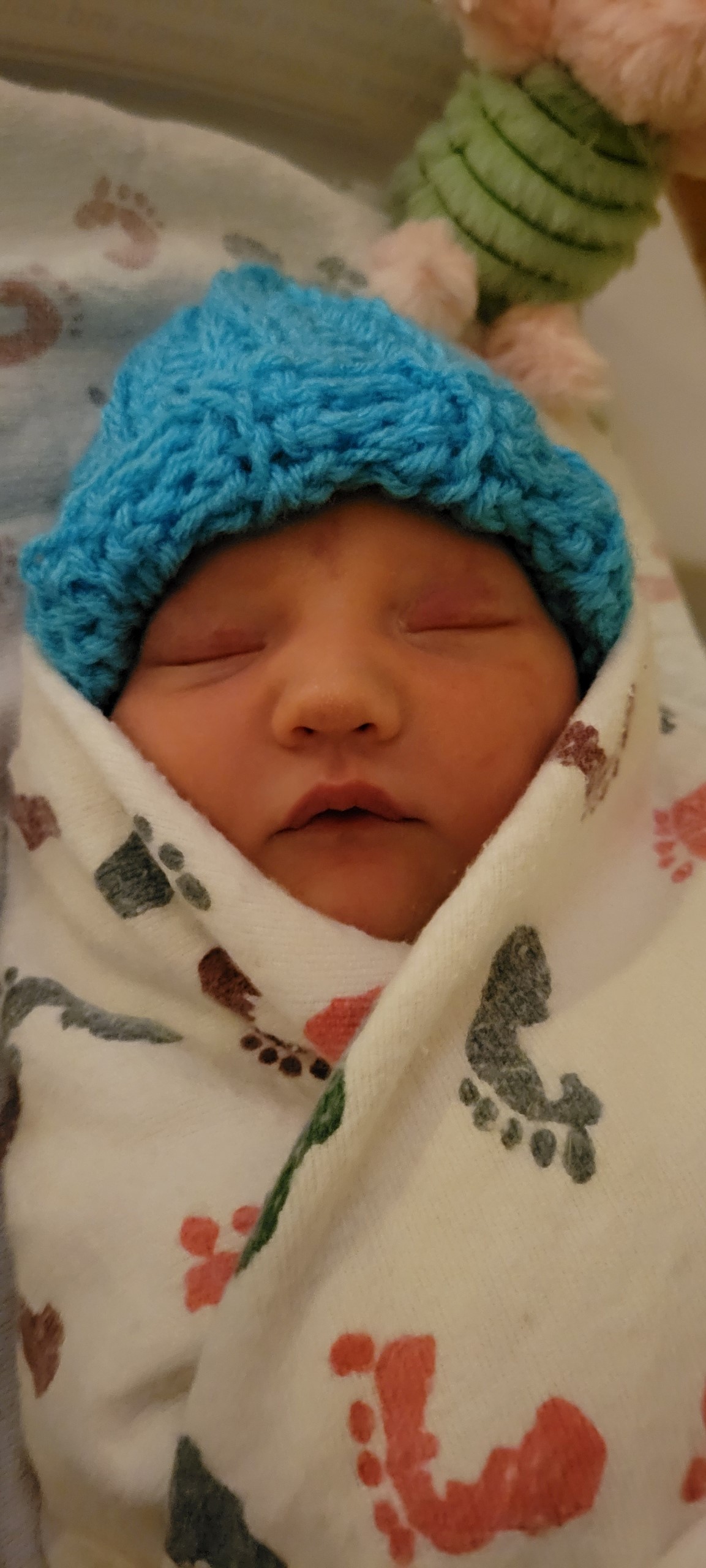 New Arrival: Edward Valentin Edmonson