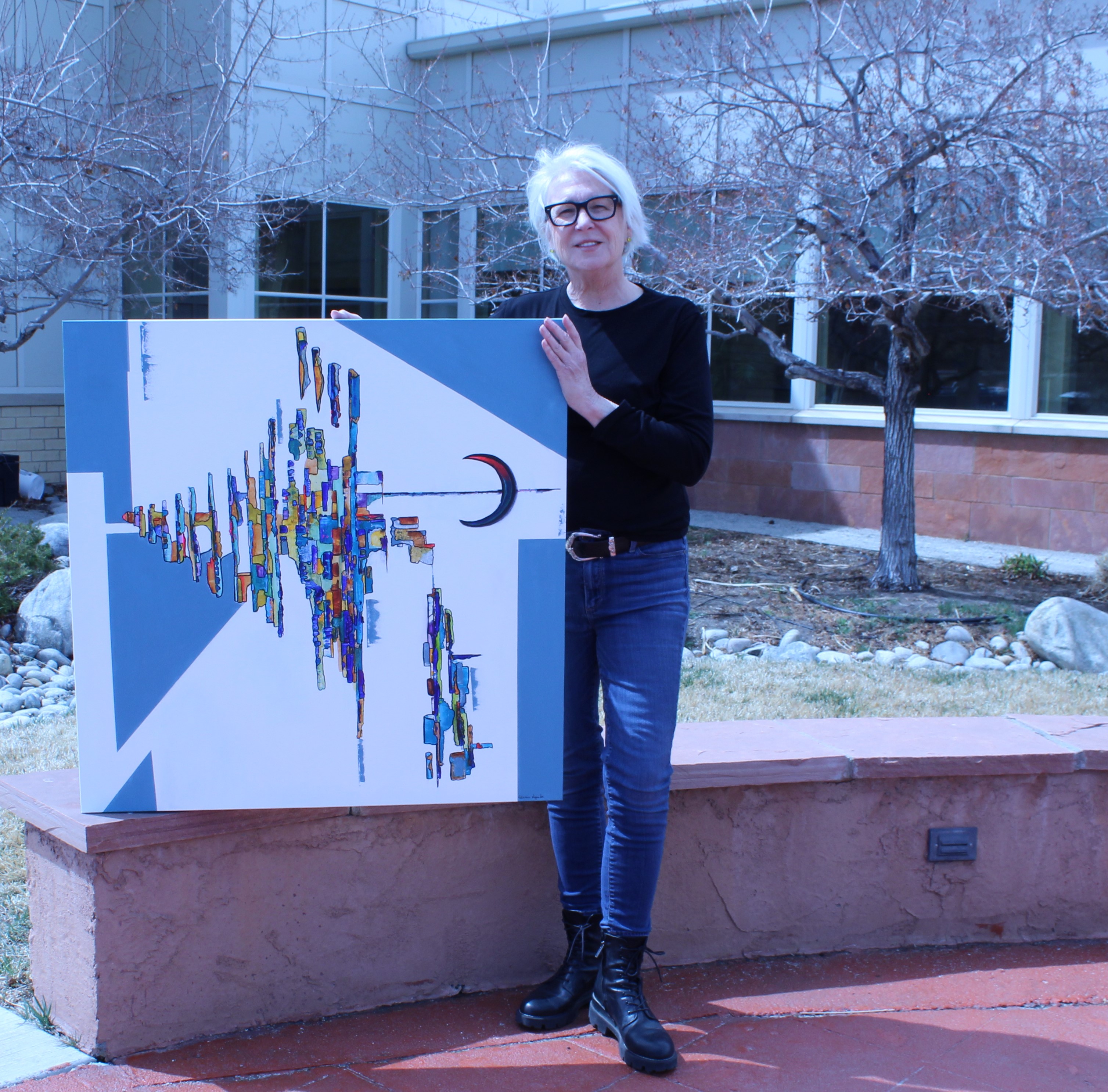 Painting exhibit by Salida artist Patricia Aguilar now on display at HRRMC