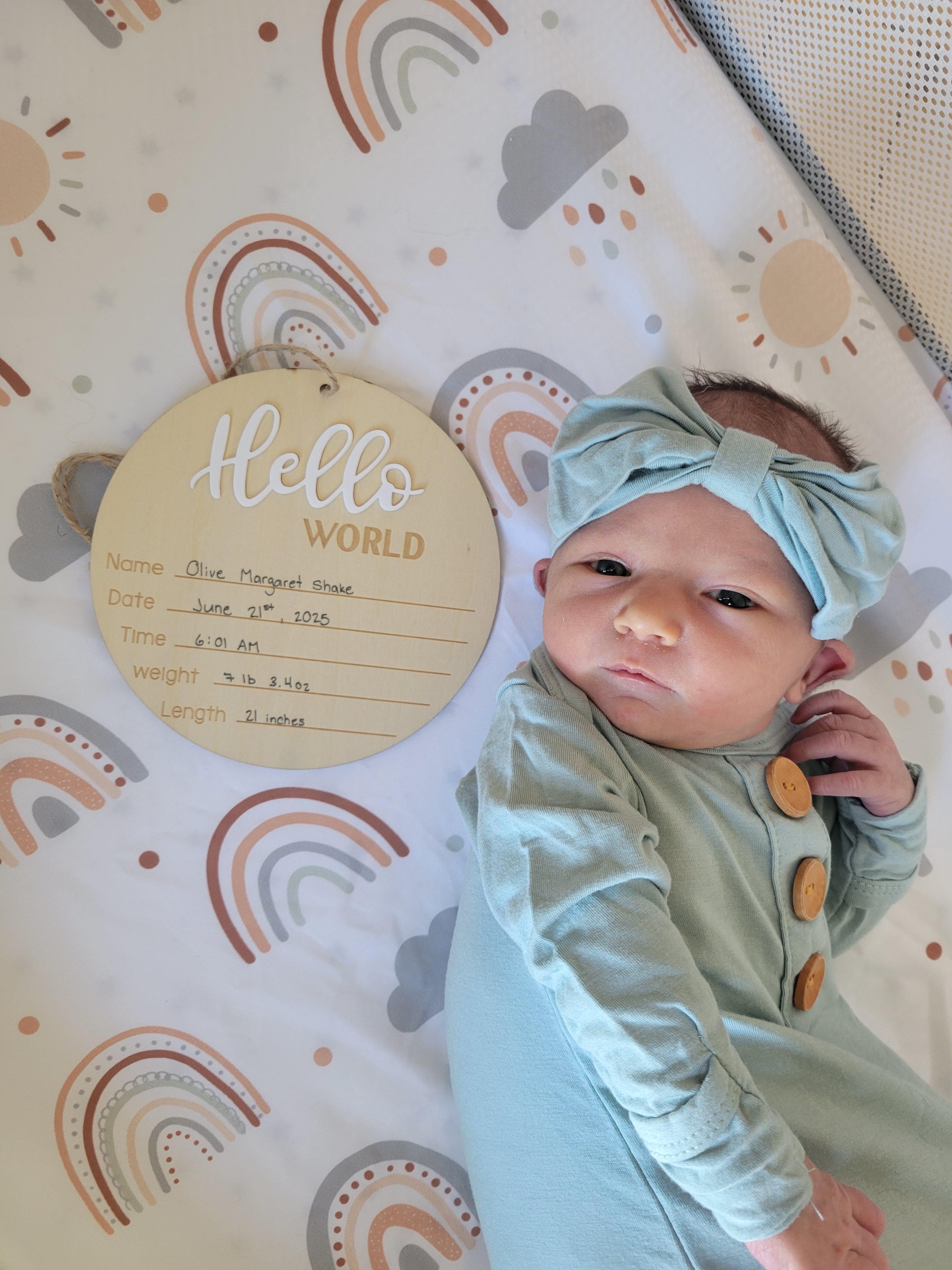 New Arrival: Olive Margaret Shake