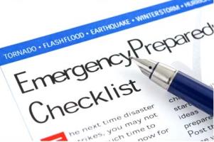 emergency prepared checklist